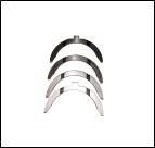 JDM485.2-25 Вкладыши коренные упорные (компл.-4шт.) JDM385